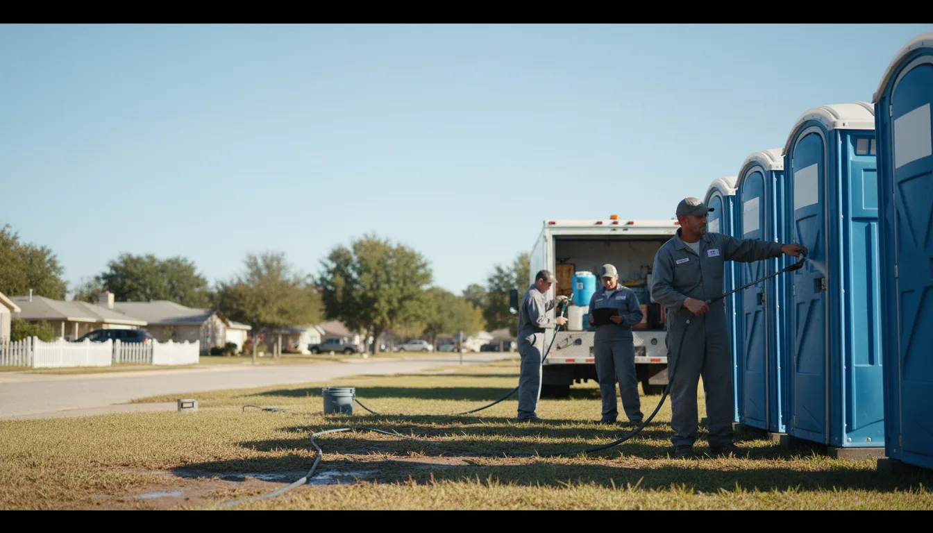 Long-Term Portable Toilet Rental in Metter, GA near me